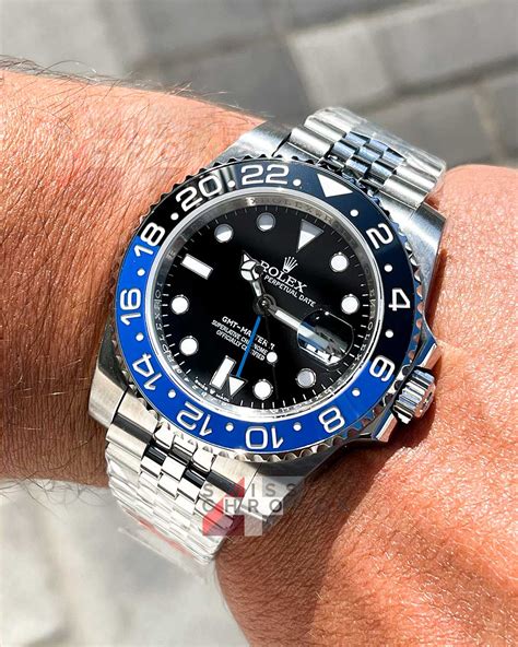 rolex gmt master 2 batman preisentwicklung|rolex gmt batman for sale.